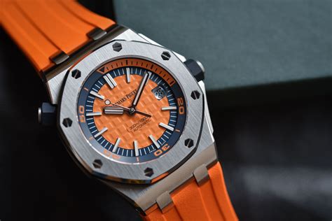 audemars piguet royal oak offshore diver ember|royal oak offshore watch price.